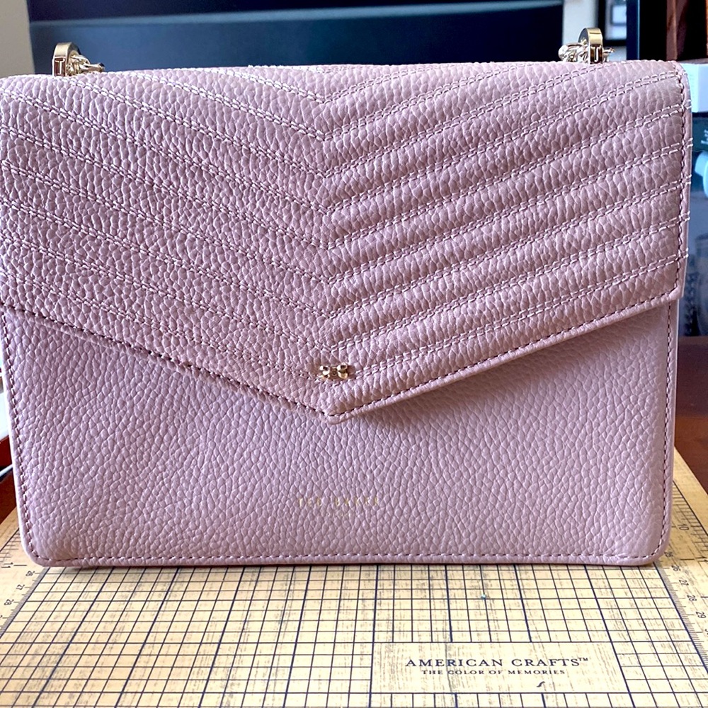 Ted Baker WXB-KALILA-XH9W Bow Detail Envelope XBody Light Pink.